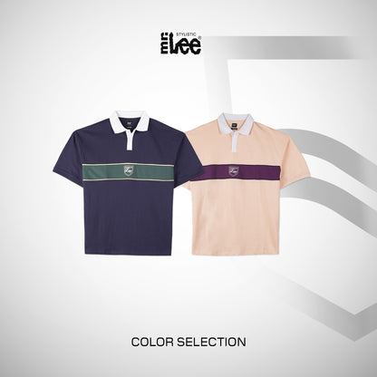 Stylistic Mr. Lee Men's Basic Collared Shirt Oversized Fitting 169486 (Blush Pink)