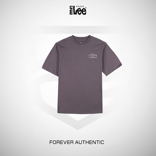 Stylistic Mr. Lee Men's Basic Tees Oversized Fitting 170214 (Dark Gray)