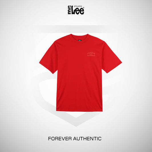 Stylistic Mr. Lee Men's Basic Tees Oversized Fitting 170214 (Red)