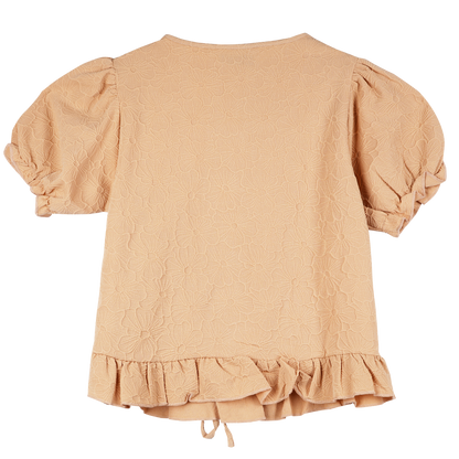 RRJ Ladies Basic Tees Boxy Fitting 163816-U (Beige)
