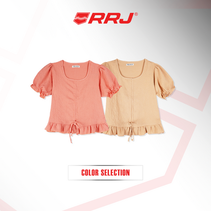 RRJ Ladies Basic Tees Boxy Fitting 163816-U (Pink)