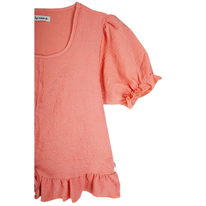 RRJ Ladies Basic Tees Boxy Fitting 163816-U (Pink)