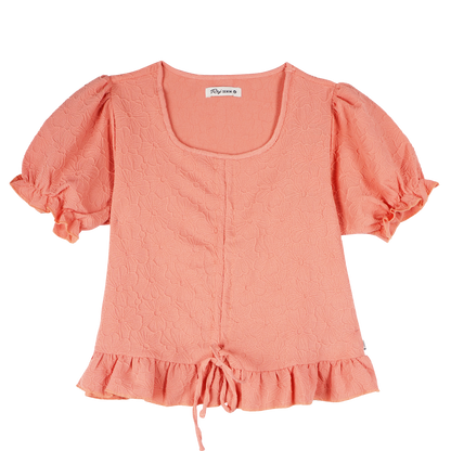 RRJ Ladies Basic Tees Boxy Fitting 163816-U (Pink)