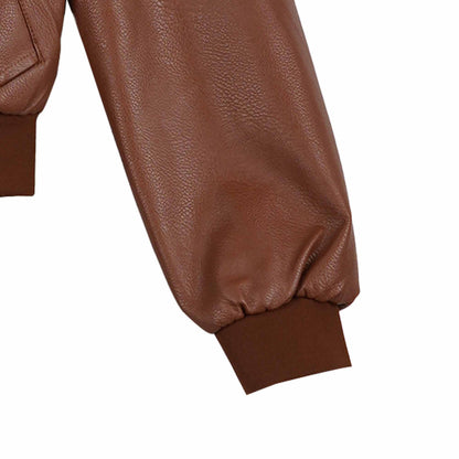 Stylistic Mr. Lee Ladies Basic Jacket Crop Fit 169478 (Brown)