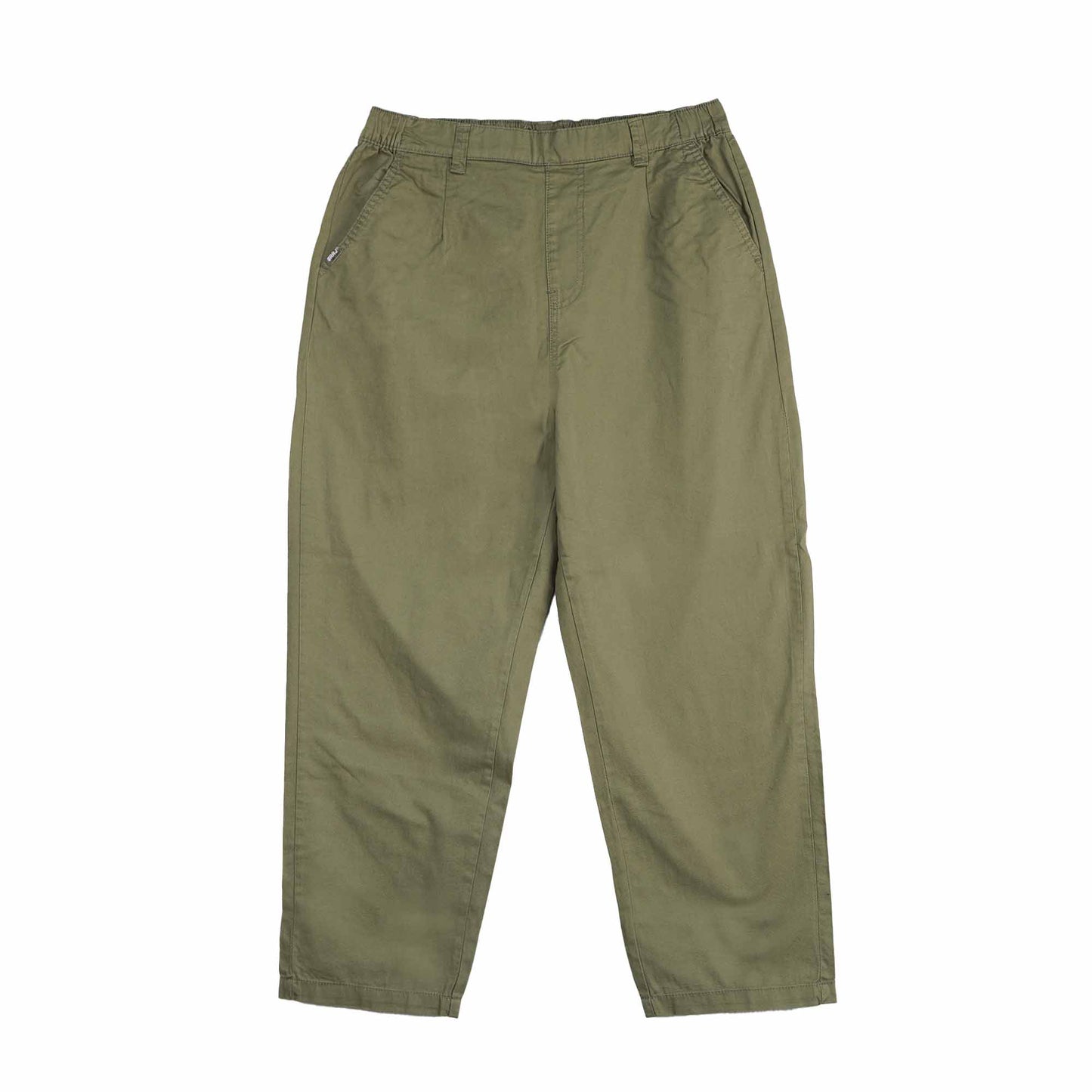 RRJ Ladies Basic Non-Denim Trouser Mid-Rise 172102-U (Deep Green)