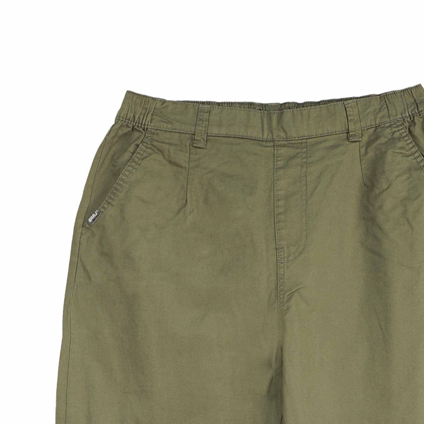 RRJ Ladies Basic Non-Denim Trouser Mid-Rise 172102-U (Deep Green)