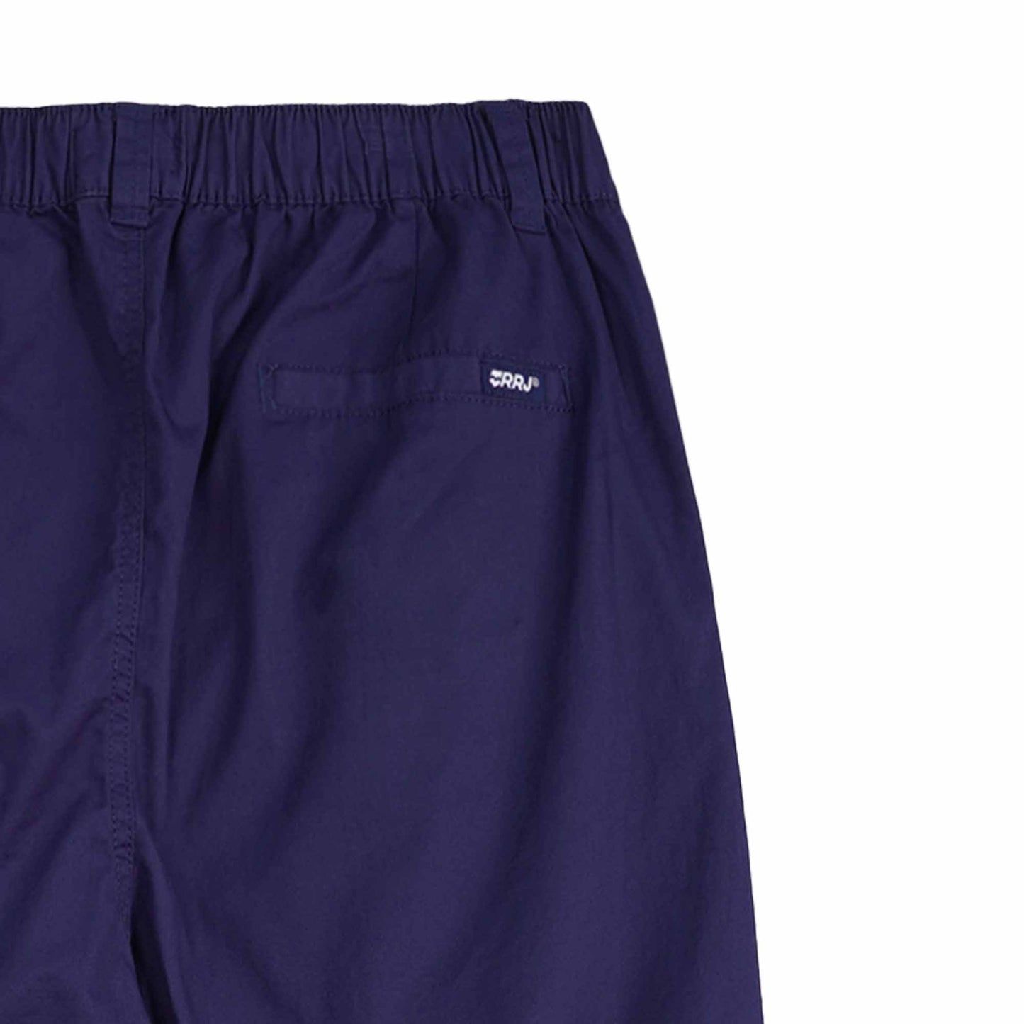 RRJ Ladies Basic Non-Denim Trouser Mid-Rise 172102-U (Navy)