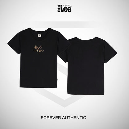 Stylistic Mr. Lee Ladies Basic Tees Boxy Fit 179288-U (Black)