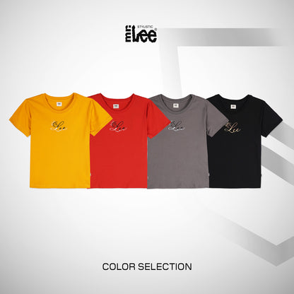 Stylistic Mr. Lee Ladies Basic Tees Boxy Fit 179288-U (Gray)