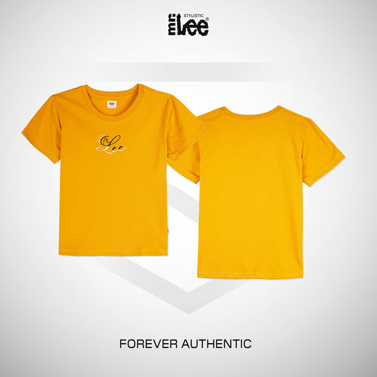 Stylistic Mr. Lee Ladies Basic Tees Boxy Fit 179288-U (Yellow)