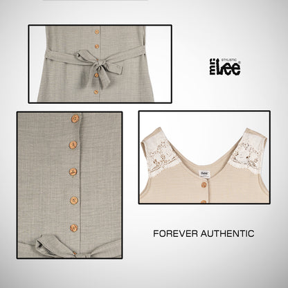 Stylistic Mr. Lee Ladies Basic Dress Relaxed Fit 171277 (Sage)