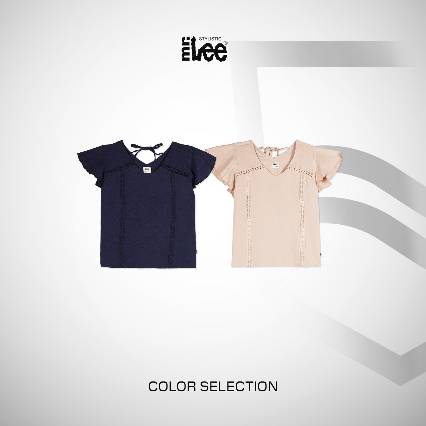 Stylistic Mr. Lee Ladies Basic Woven Shirt Boxy Fit 171321 (Beige)