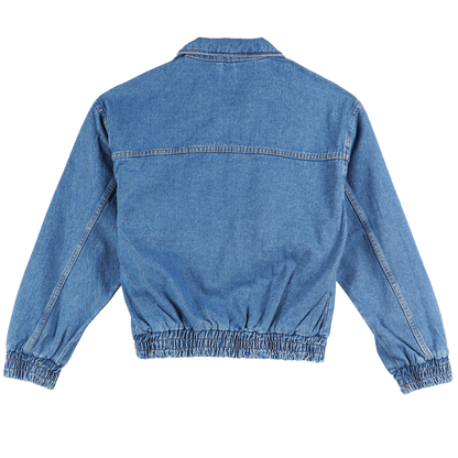 Stylistic Mr. Lee Ladies Basic Jacket Loose Fit 188108 (Light Wash)