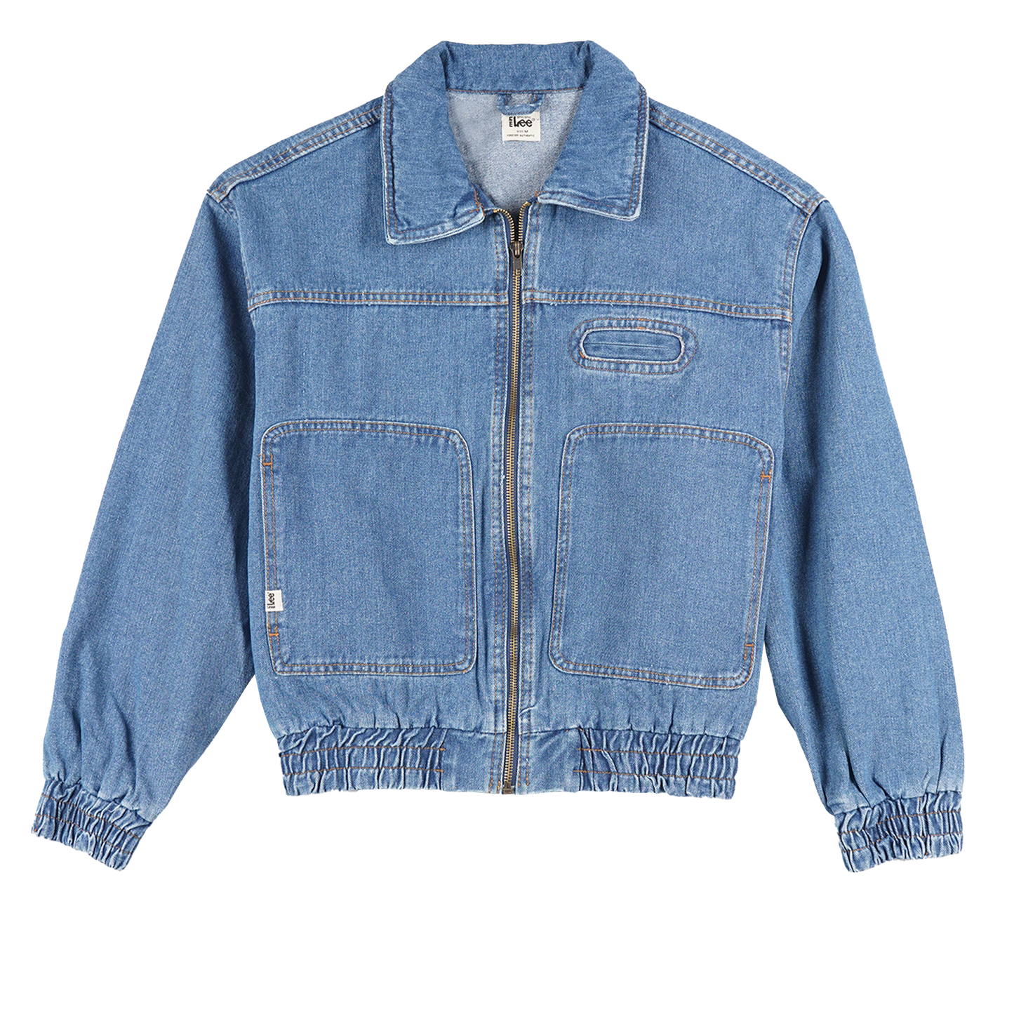 Stylistic Mr. Lee Ladies Basic Jacket Loose Fit 188108 (Light Wash)