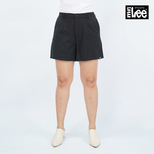 Stylistic Mr. Lee Ladies Basic Non-Denim Smart Short 181747 (Black)