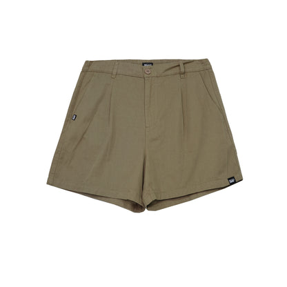 Stylistic Mr. Lee Ladies Basic Non-Denim Smart Short 181747 (Taupe)