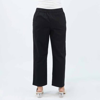 Stylistic Mr. Lee Ladies Basic Non-Denim Trouser Pants 180797-U (Black)