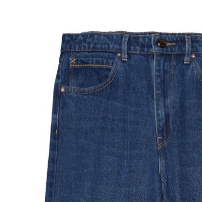 Stylistic Mr. Lee Ladies Basic Denim Pants High Waist 181544 (Medium Shade)