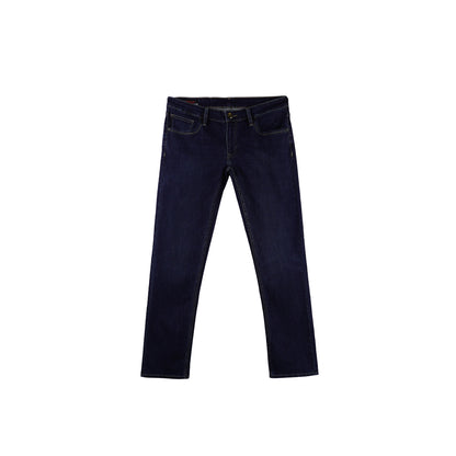 RRJ Men's Basic Denim Skinny Fitting Mid-Rise 178571-U (Dark Shade)