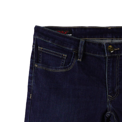 RRJ Men's Basic Denim Skinny Fitting Mid-Rise 178571-U (Dark Shade)