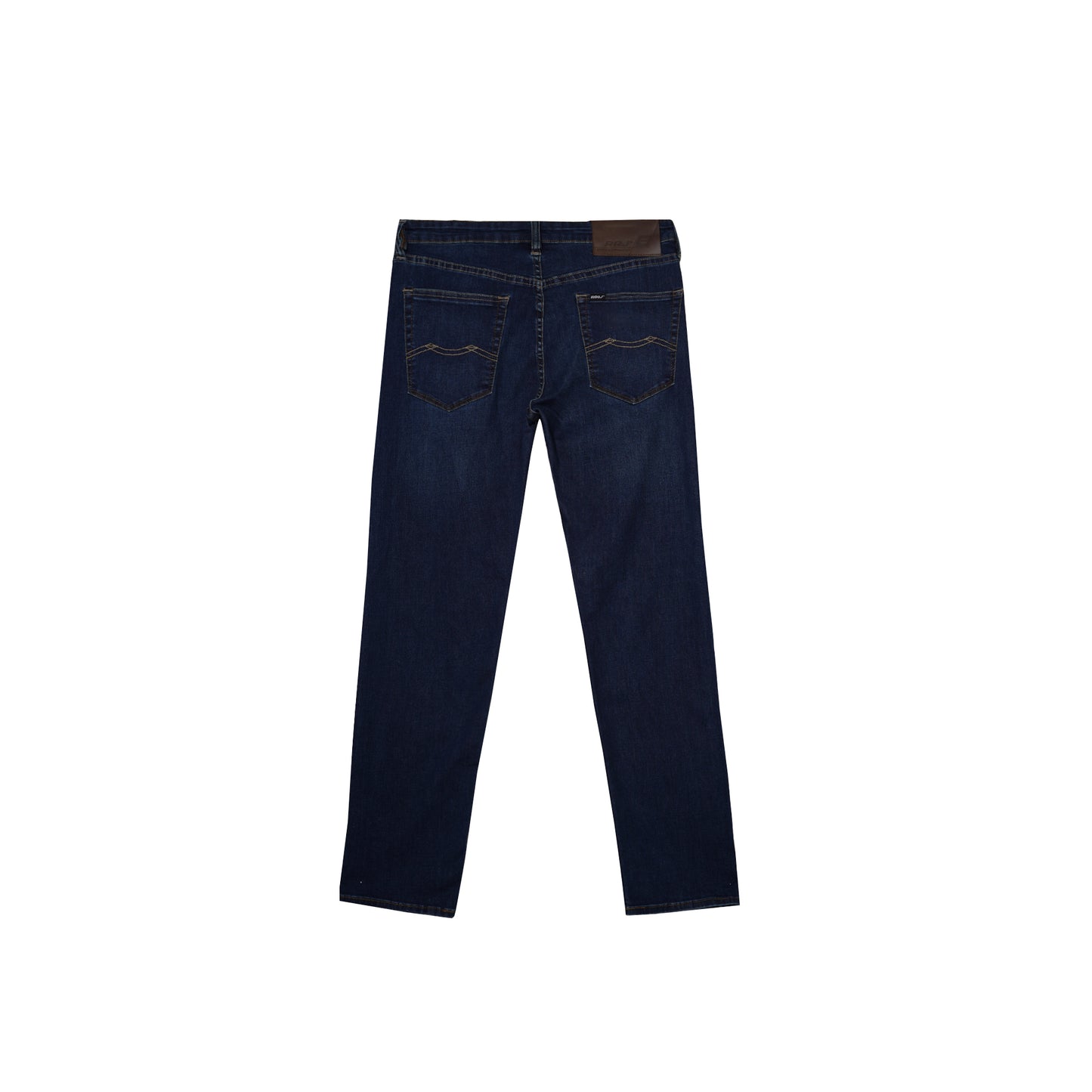 RRJ Men's Basic Denim Pants Superskinny Fitting Mid-Rise 179064-U (Dark Shade)