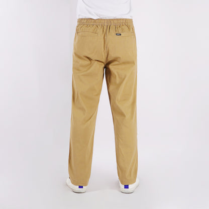 RRJ Men's Basic Non-Denim Trouser Pants 182943 (Beige)