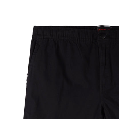 RRJ Men's Basic Non-Denim Trouser Pants 182943 (Black)