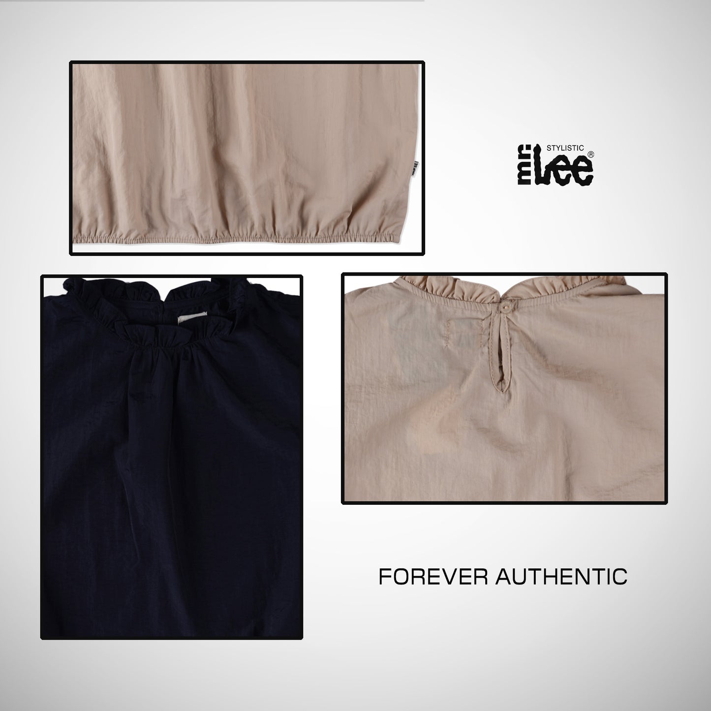 Stylistic Mr. Lee Ladies Basic Woven Shirt Relaxed Fit 173843 (Navy)