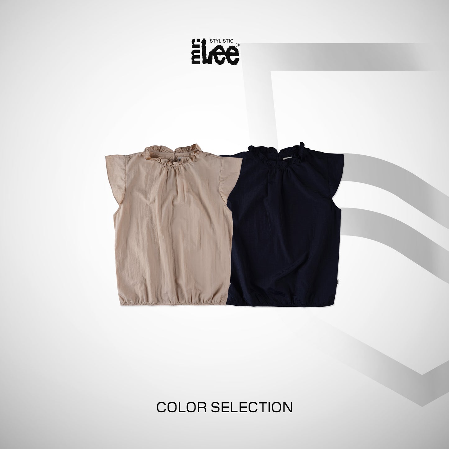 Stylistic Mr. Lee Ladies Basic Woven Shirt Relaxed Fit 173843 (Navy)