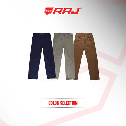 RRJ Ladies Basic Denim Straight Mid-Rise Fitting 179360 (Peacoat)