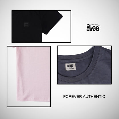 Stylistic Mr. Lee Ladies Basic Tees Regular Fit 181386 (Black)