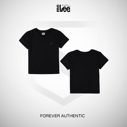 Stylistic Mr. Lee Ladies Basic Tees Regular Fit 181386 (Black)