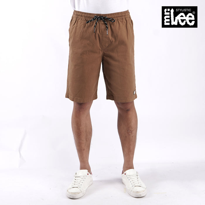 Stylistic Mr. Lee Mens' Basic Non-Denim Jogger short 103405-U (Khaki)