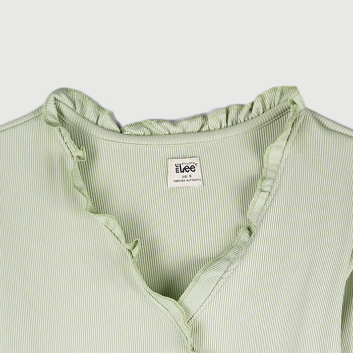 Stylistic Mr. Lee Ladies' Basic Tees Regular Fit 118847-U (Green)