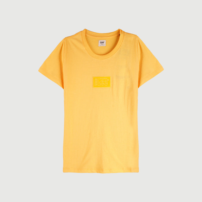 Stylistic Mr. Lee Ladies Basic Tees Relaxed Fit 126210-U (Yellow)