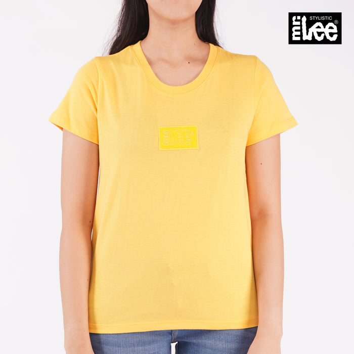 Stylistic Mr. Lee Ladies Basic Tees Relaxed Fit 126210-U (Yellow)