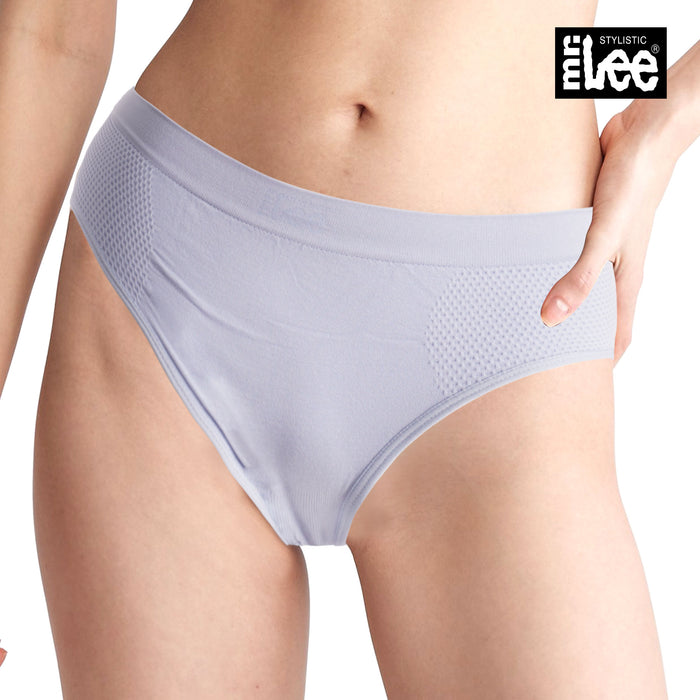 Stylistic Mr. Lee Ladies Accessories Basic Innerwear 3in1 Seamless Panty Microfiber Mid Rise 107234 (Assorted)