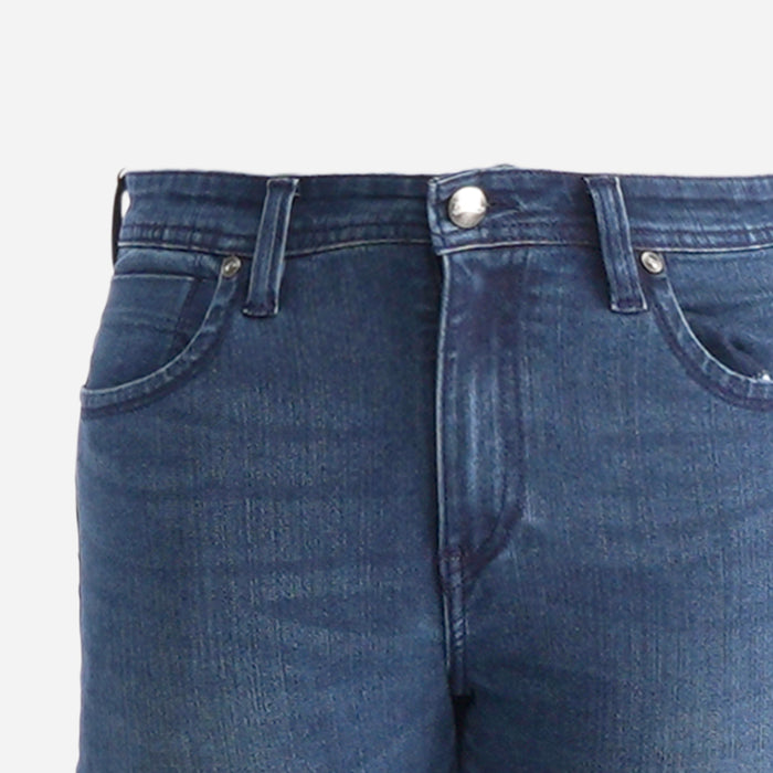 Petrol Men's Basic Denim Stretchable Pants Skin Tight Fitting Mid Waist Maong Pants For Men Medium Shade Mid Rise Trendy Fashion Casual Bottoms 134532 (Medium Shade)