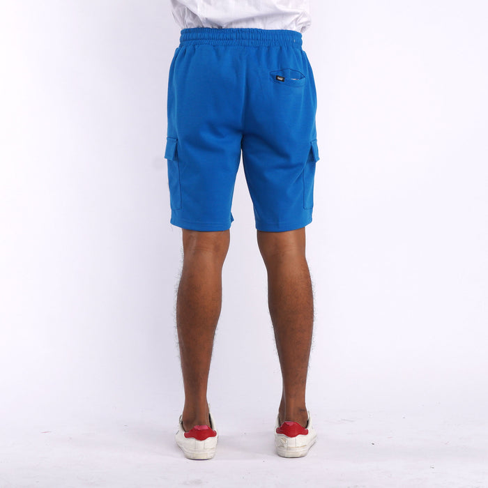 Stylistic Mr. Lee Men's Basic Non-Denim Jogger Short for Men with side pocket Trendy Fashion High Quality Apparel Comfortable Casual jogger short for Men 126133 (Navy)