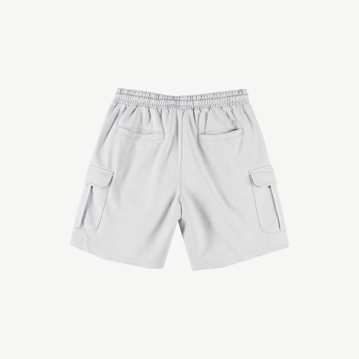 Petrol Basic Non-Denim Jogger Shorts for Men Trendy Fashion With Pocket Regular Fitting Garment Wash Fabric Casual short Navy Jogger short for Men 120001 (Light Gray)