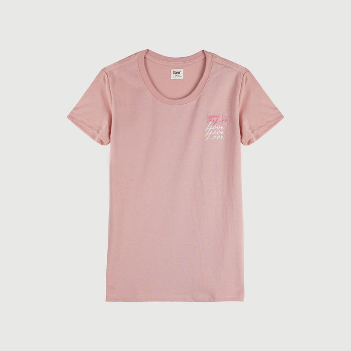 Stylistic Mr. Lee Ladies Basic Round Neck T-shirt for Women Trendy Fashion High Quality Apparel Comfortable Casual Top for Women Regular Fit 123966-U (Pink)