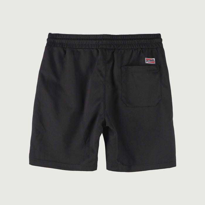 Petrol Basic Non-Denim Jogger Shorts for Men Regular Fitting Garment Wash Fabric Casual short Black Jogger short for Men 117458 (Black)