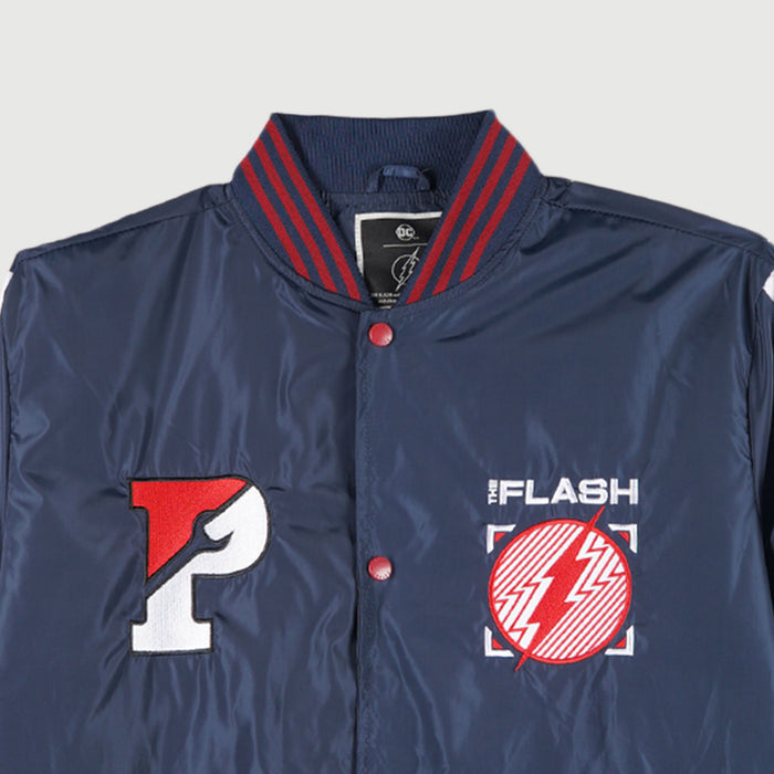 Petrol X The Flash Bomber Jacket for Men Regular Fitting Nylon Fabric Trendy fashion Casual Top Navy Bomber Jacket for Men 136269 (Navy)