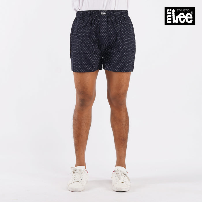 Stylistic Mr. Lee Men's Basic Innerwear 3in1 Boxer Shorts for Men Trendy Fashion High Quality Apparel Comfortable Casual Boxer short for Men 114004 (Assorted)