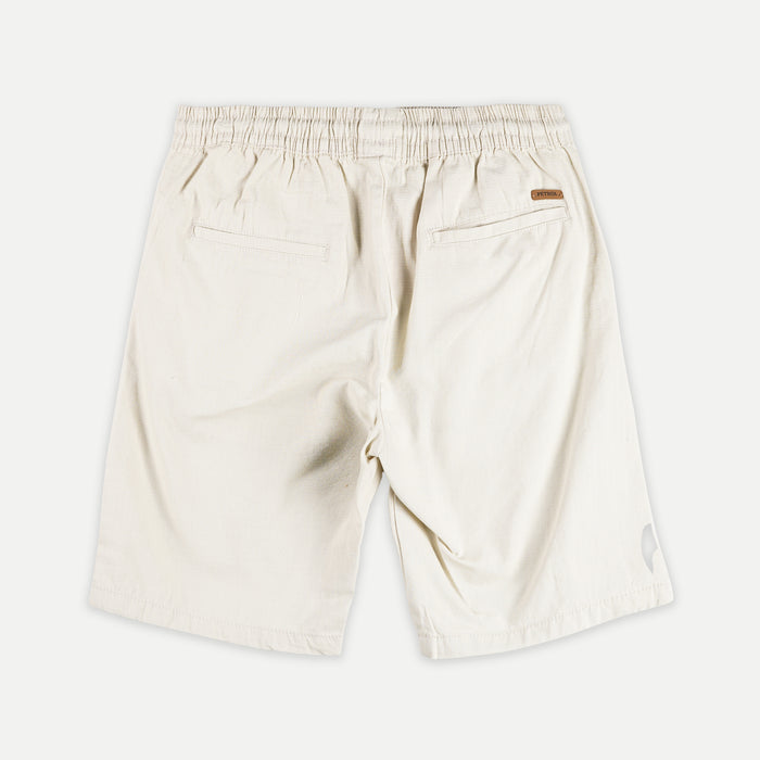 Petrol Basic Non-Denim Jogger Shorts for Men Regular Fitting Garment Wash Fabric Casual short Beige Jogger short for Men 127352 (Beige)