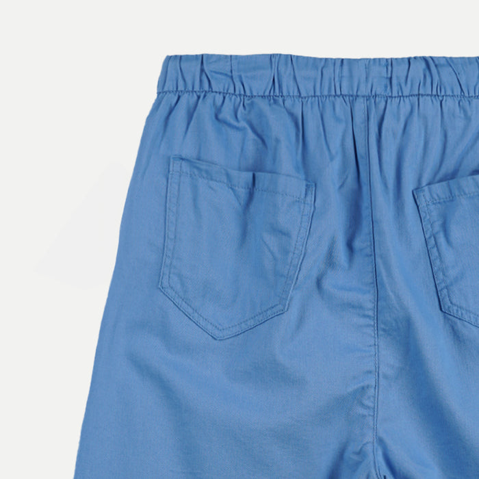 Stylistic Mr. Lee Ladies Basic Non-Denim Drawstring Trouser Pants for Women Trendy Fashion High Quality Apparel Comfortable Casual Pants for Women 138894-U (Blue)