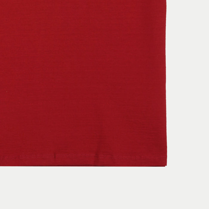 Petrol Basic Tees for Ladies Regular Fitting Shirt Special Fabric Trendy fashion Casual Top Crimson T-shirt for Ladies 110998 (Crimson)