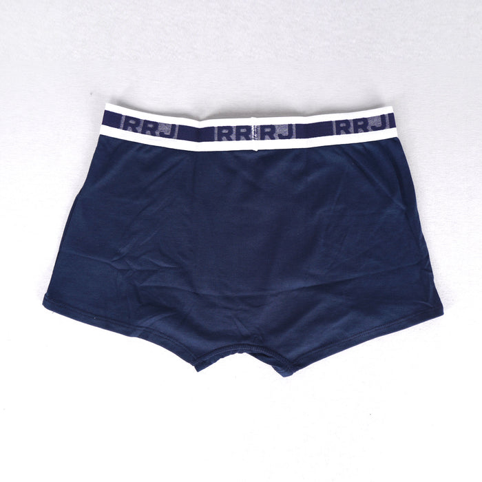 RRJ Men's Accessories Basic Innerwear for Men Boxer Brief Basic Underwear Boxer Brief for Men 117689 (Navy)