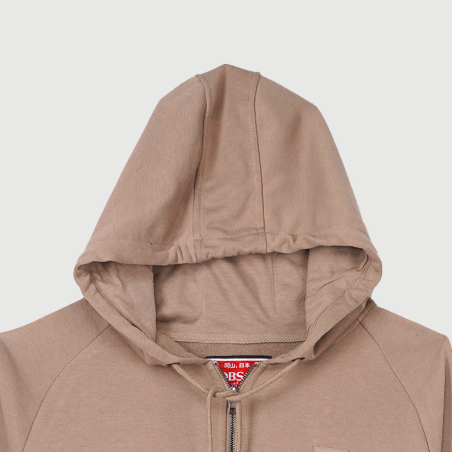 Bobson Japanese Men's Basic Hoodie Jacket for Men Trendy Fashion High Quality Apparel Comfortable Casual Jacket for Men Regular Fit 118315 (Brown)