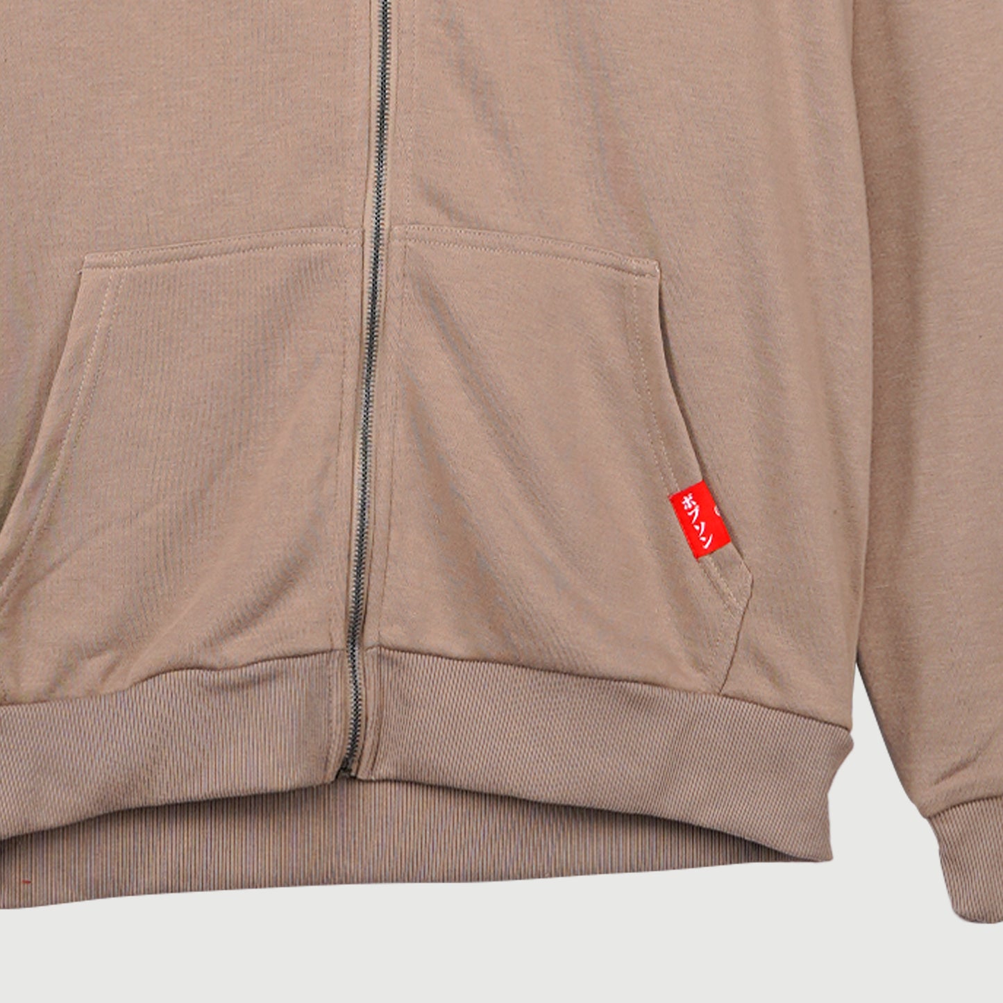 Bobson Japanese Men's Basic Hoodie Jacket for Men Trendy Fashion High Quality Apparel Comfortable Casual Jacket for Men Regular Fit 118315 (Brown)